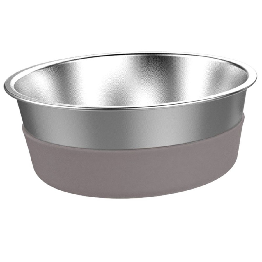 Bowls & Feeding Supplies Messy Mutts™ | Messy Mutts Heavy Stainless Bowl W/Removable Silicone Base Xl