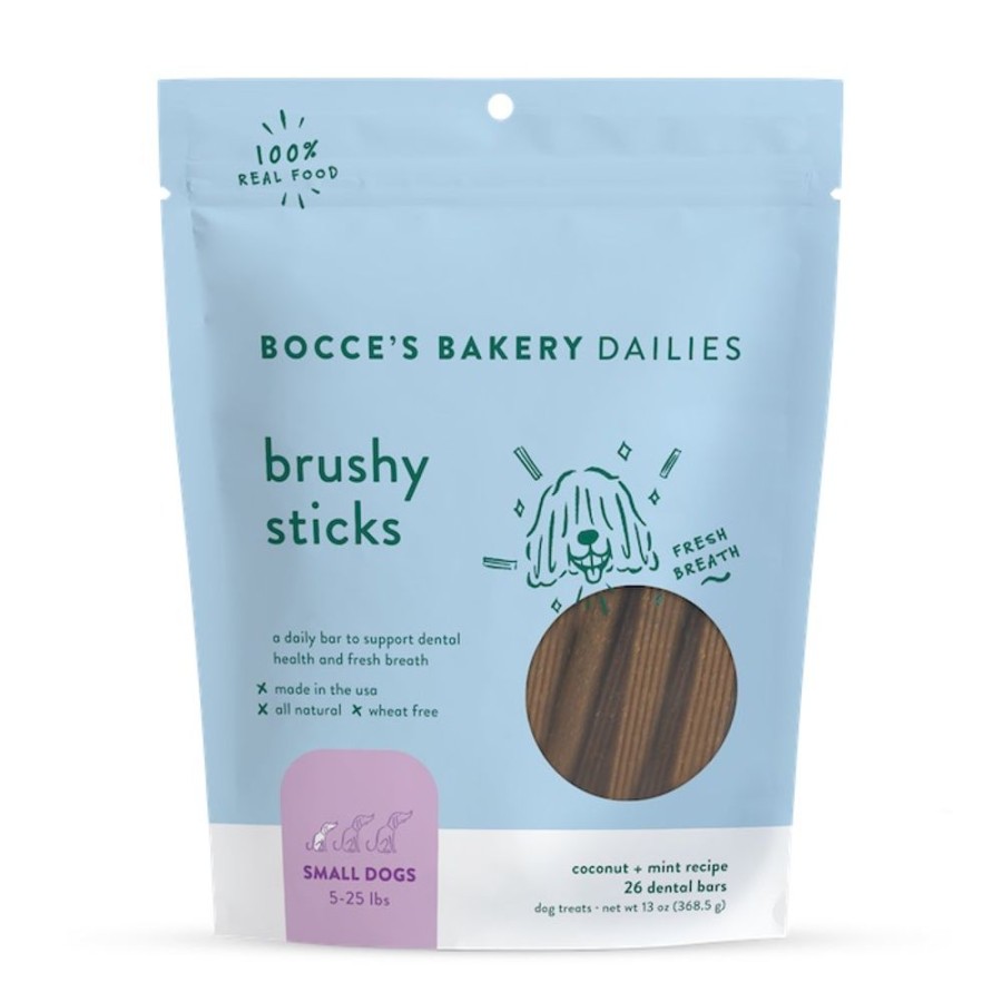 Treats Bocce's Bakery | Bocce'S Bakery Brushy Sticks Dental Bars