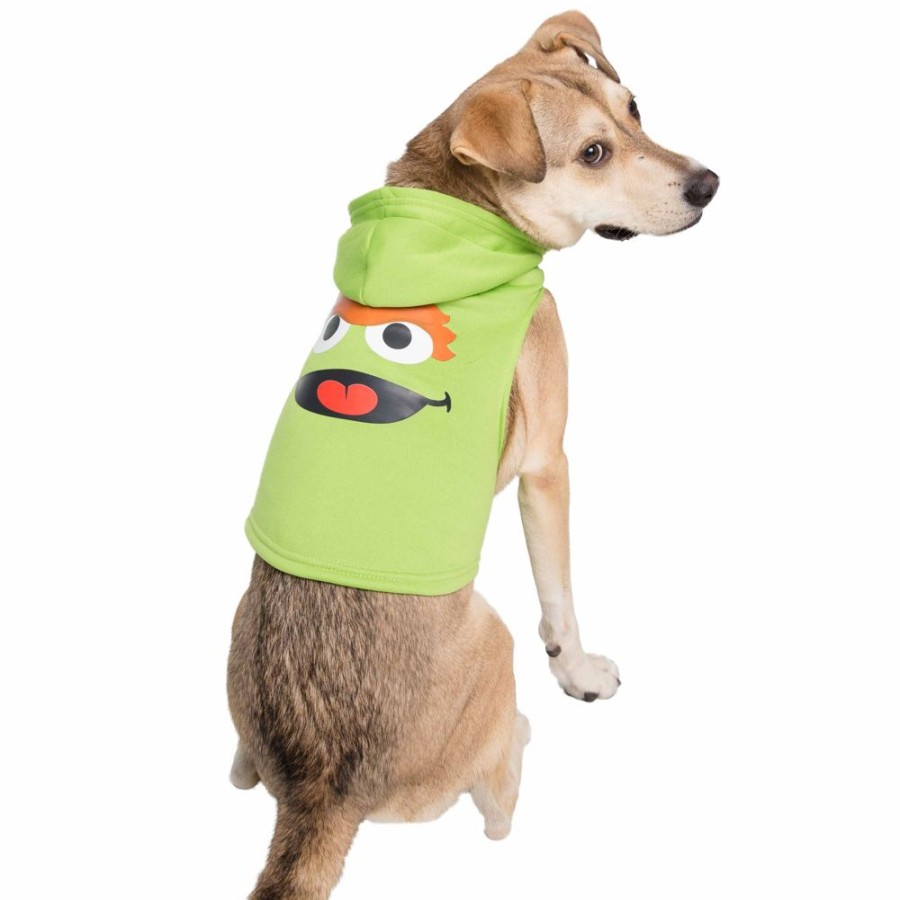 Pet Apparel (Continued) Pet Krewe | Oscar The Grouch Printed Hoodie