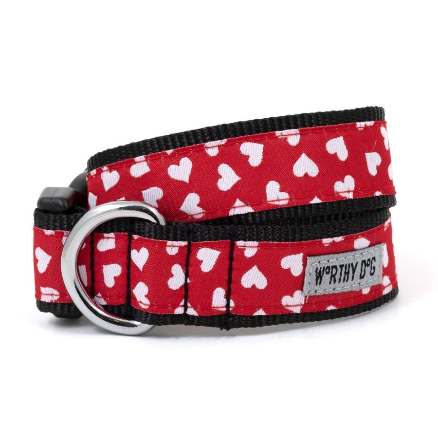 Collars, Leads & Accessories The Worthy Dog | Hearts Flower