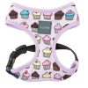 Harnesses FuzzYard | Fresh (Purple With Cupcakes) Dog Harness