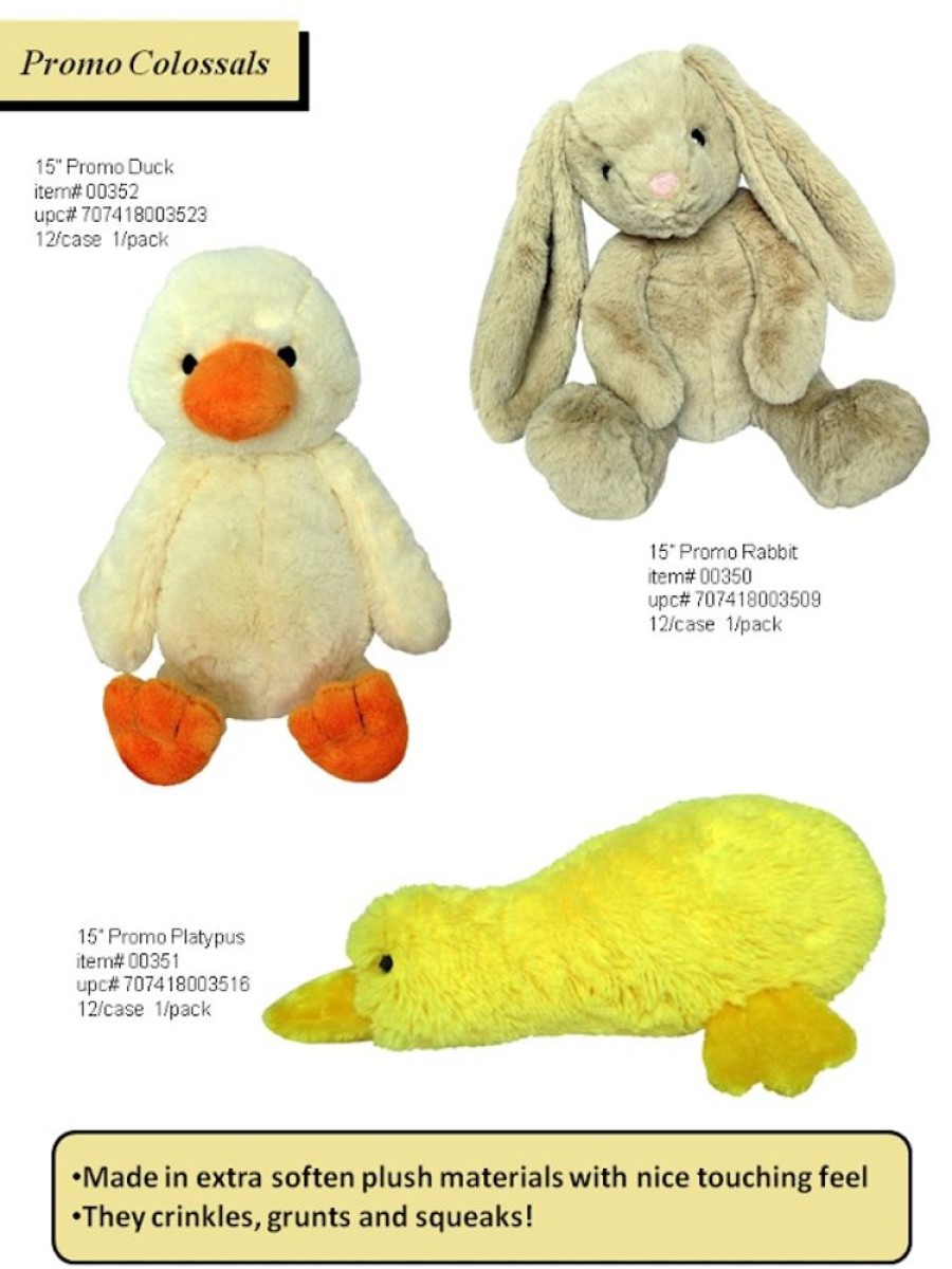 Toys & Playthings PetLou | 15" Promo Duck