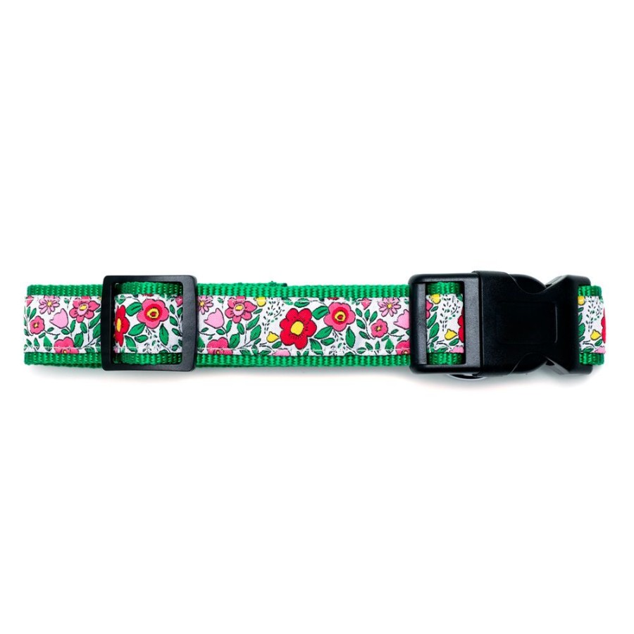 Collars, Leads & Accessories The Worthy Dog | Spring Garden Collar & Lead Collection