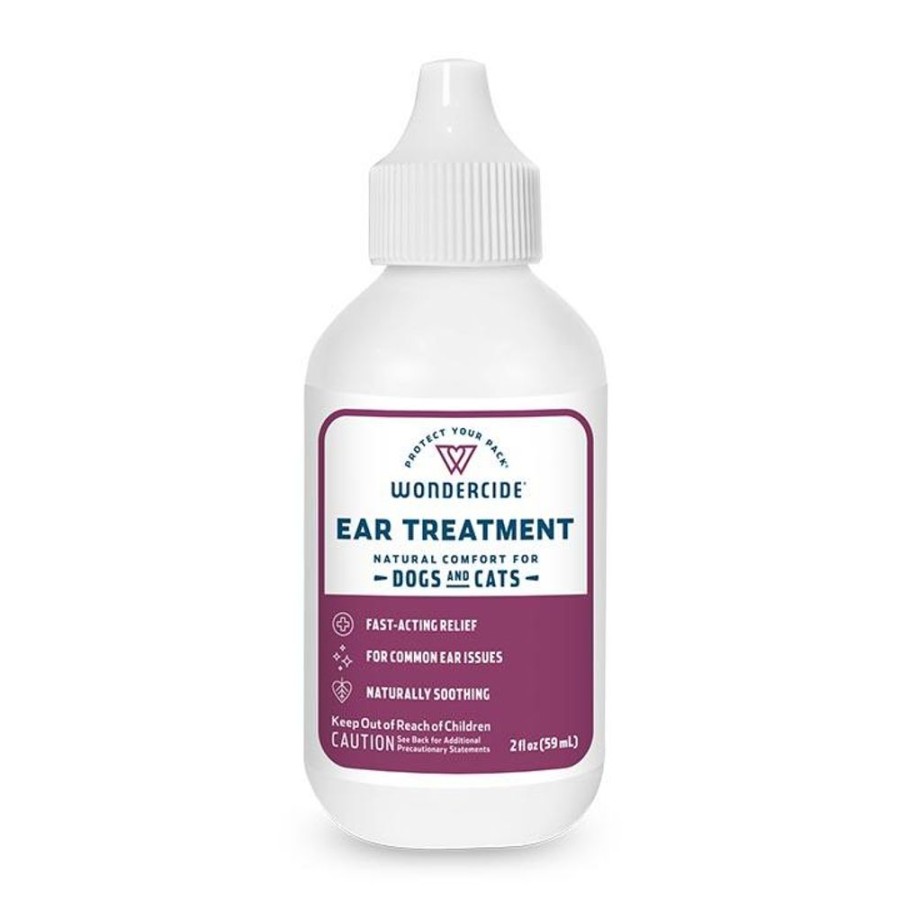 Grooming & Shampoos Wondercide | Ear Mite & Infection Treatment 2 Oz By Wondercide