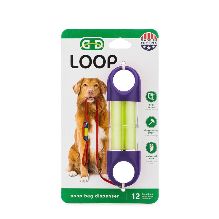 Stain, Odor & Clean-Up Products GreenLine Pet Supply | Loop For Poop - Purple