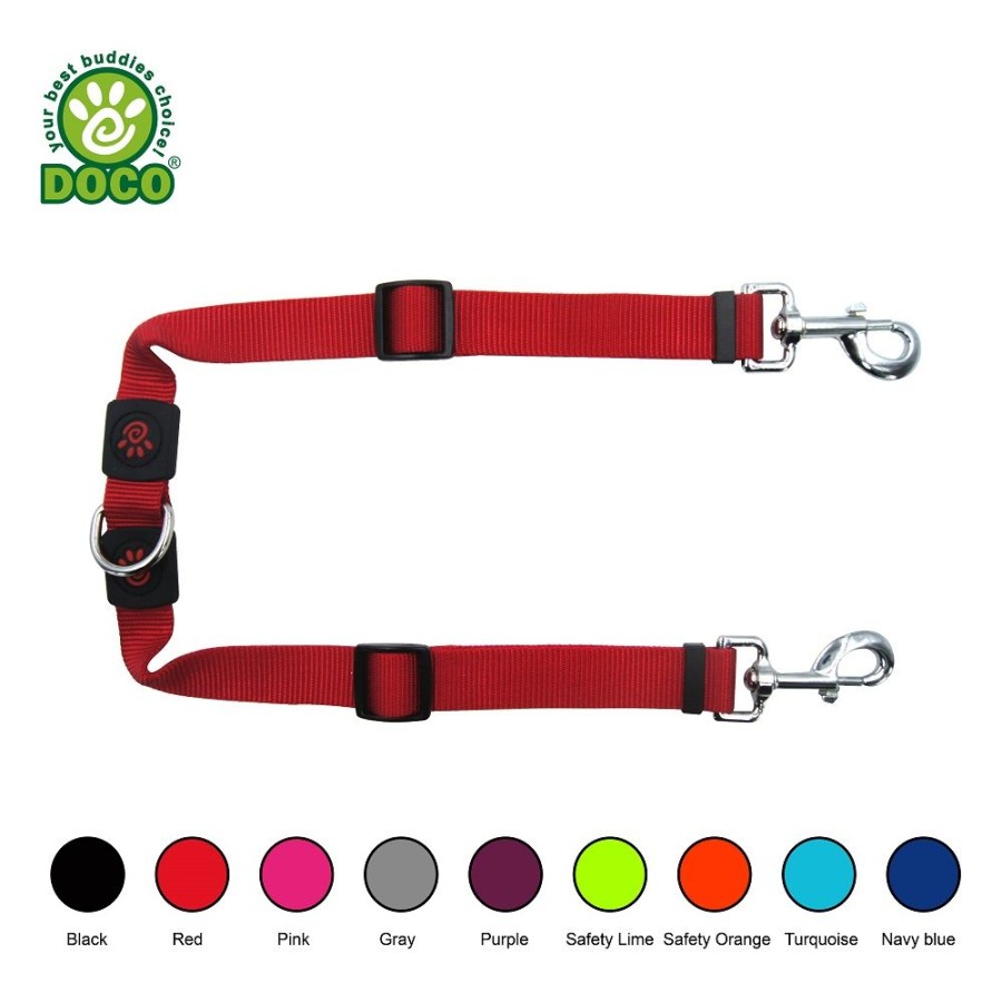 Collars, Leads & Accessories DOCO® Pet | Doco® Signature Coupler - Adjustable Nylon Length