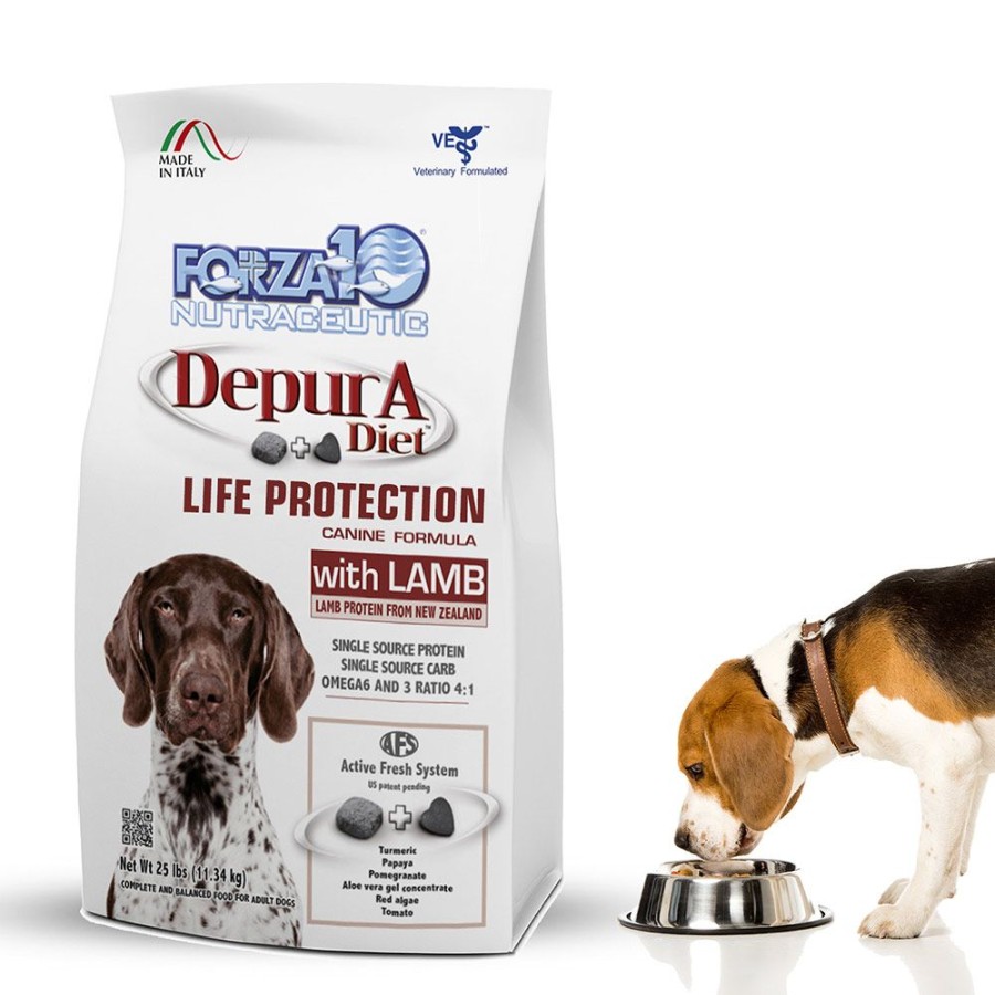 Pet Food Forza10 | Active Depura Diet Lamb Dry Dog Food, 25 Lb. Bag