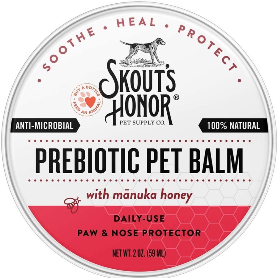 Health & Safety Skout’s Honor | Skouts Honor Dog Prebiotic Paw Balm 2Oz