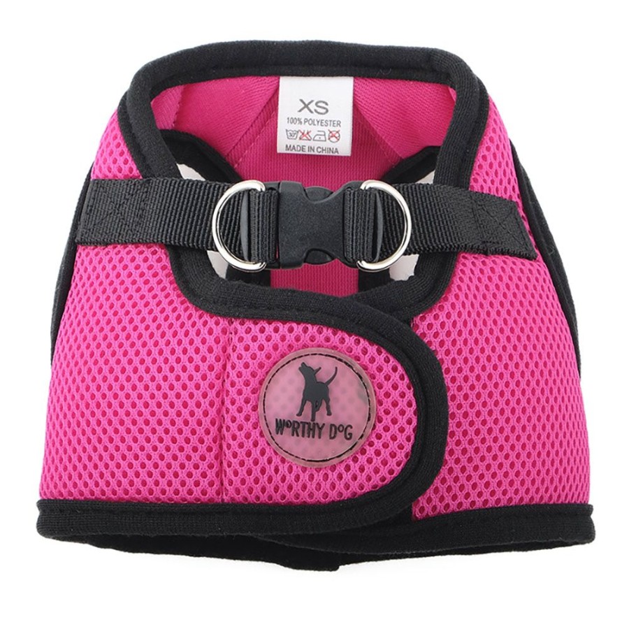 Harnesses The Worthy Dog | Pink Sidekick Harness