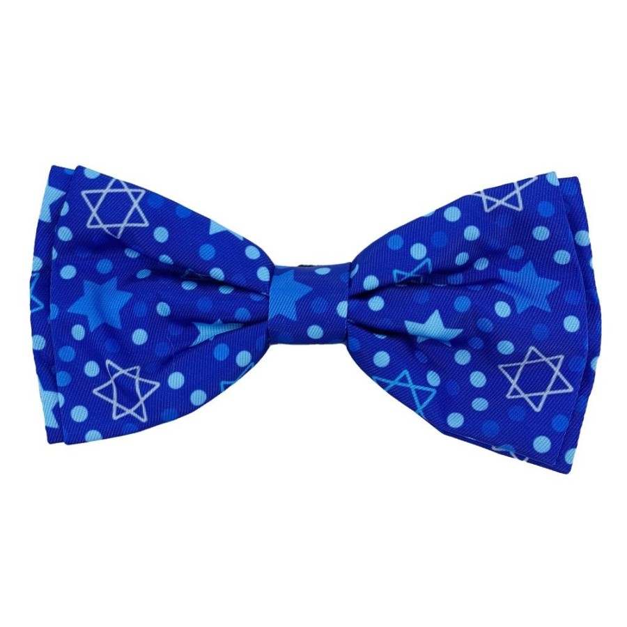 Special Occasion & Holiday Huxley & Kent® | Hanukkah Stars & Dots Bow Tie