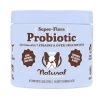 Treats Natural Dog Company | Super-Flora Probiotic Supplements (Case Of 4 - 90 Chews Each)