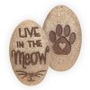 Special Occasion & Holiday AngelStar | Live In The Meow Pawsitive Stone