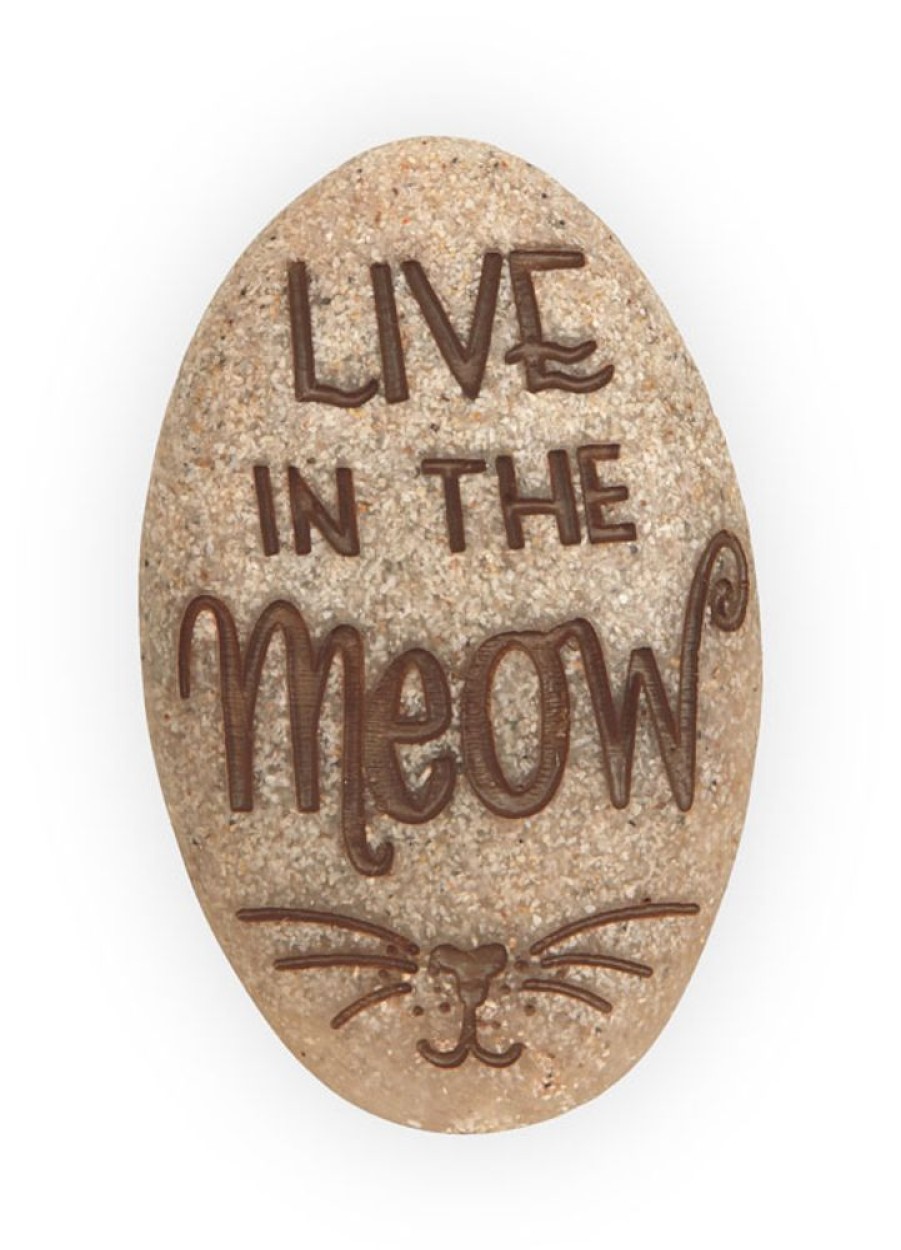 Special Occasion & Holiday AngelStar | Live In The Meow Pawsitive Stone