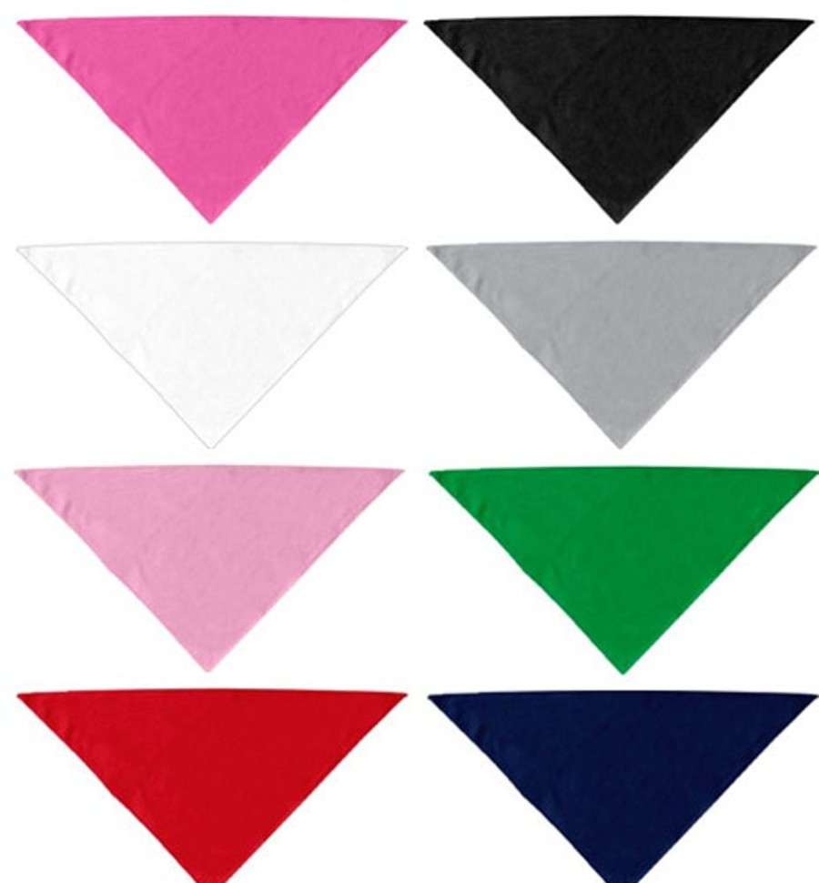 Collars, Leads & Accessories Mirage Pet Products | Plain Blank Bandanas