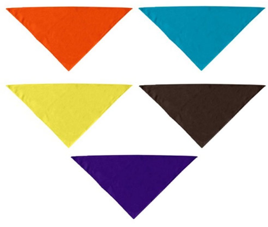 Collars, Leads & Accessories Mirage Pet Products | Plain Blank Bandanas