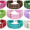 Collars, Leads & Accessories Mirage Pet Products | Three Row Pearl Necklaces