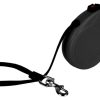 Collars, Leads & Accessories KONG® Leashes | Kong Retractable Leash Trail Black - 3 Sizes