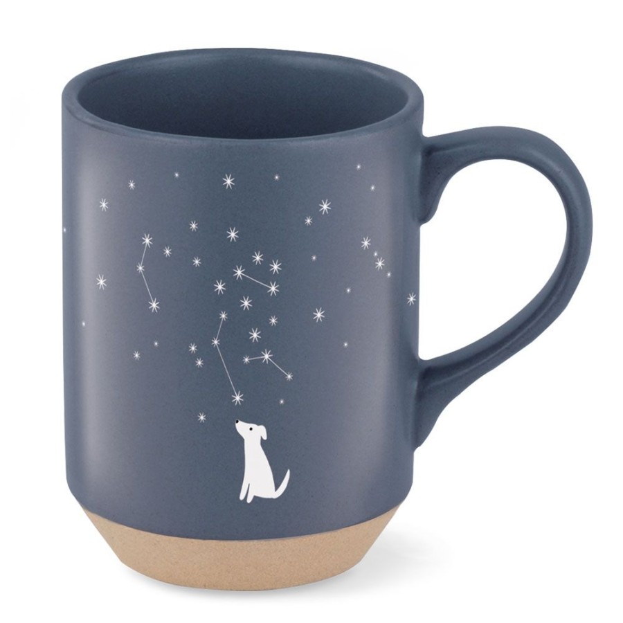 For The Home PetShop by Fringe Studio | Celestial Dog Stoneware Ny Mug