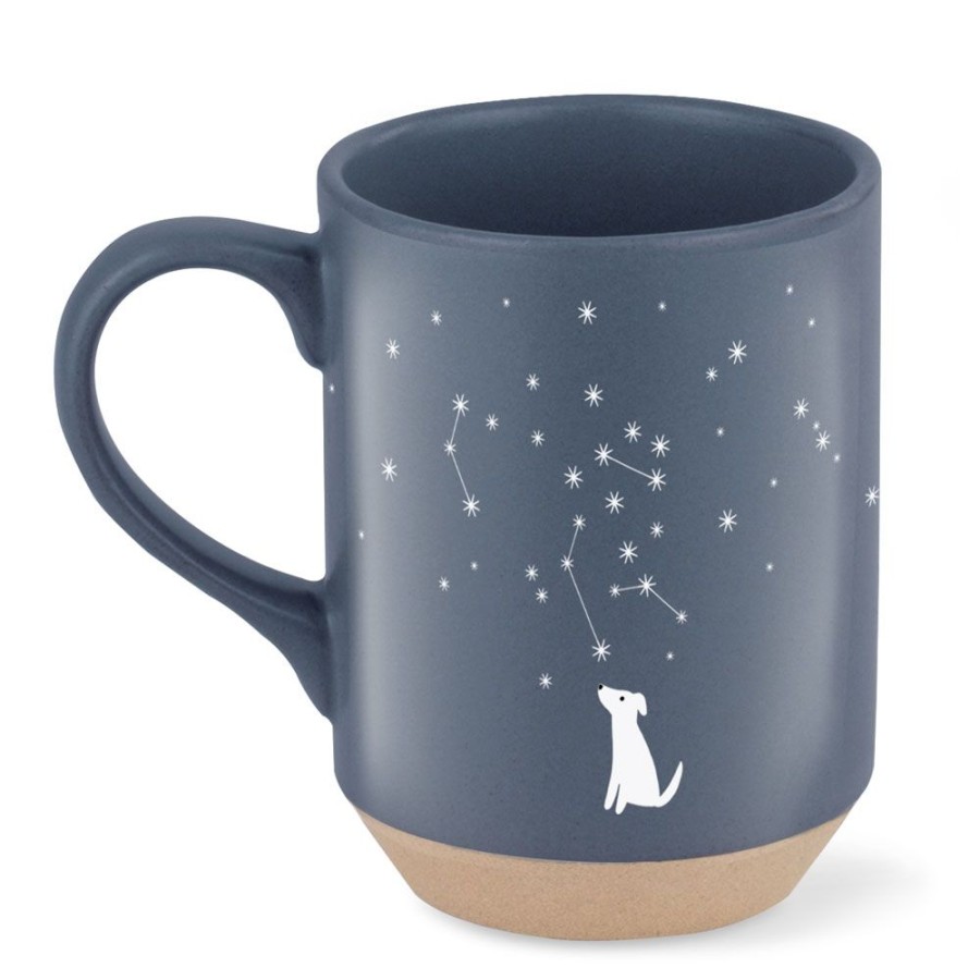 For The Home PetShop by Fringe Studio | Celestial Dog Stoneware Ny Mug