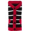 Pet Apparel (Continued) The Worthy Dog | Hearts Cardigan