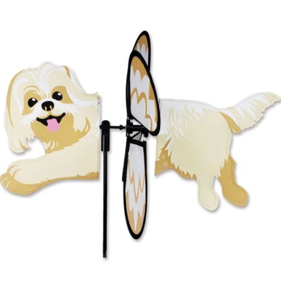 For The Home Windgarden by Premier Designs | Petite Spinner - Shih Tzu