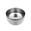 Bowls & Feeding Supplies Dog is Good® | Dog Bowl: White Stainless Steel