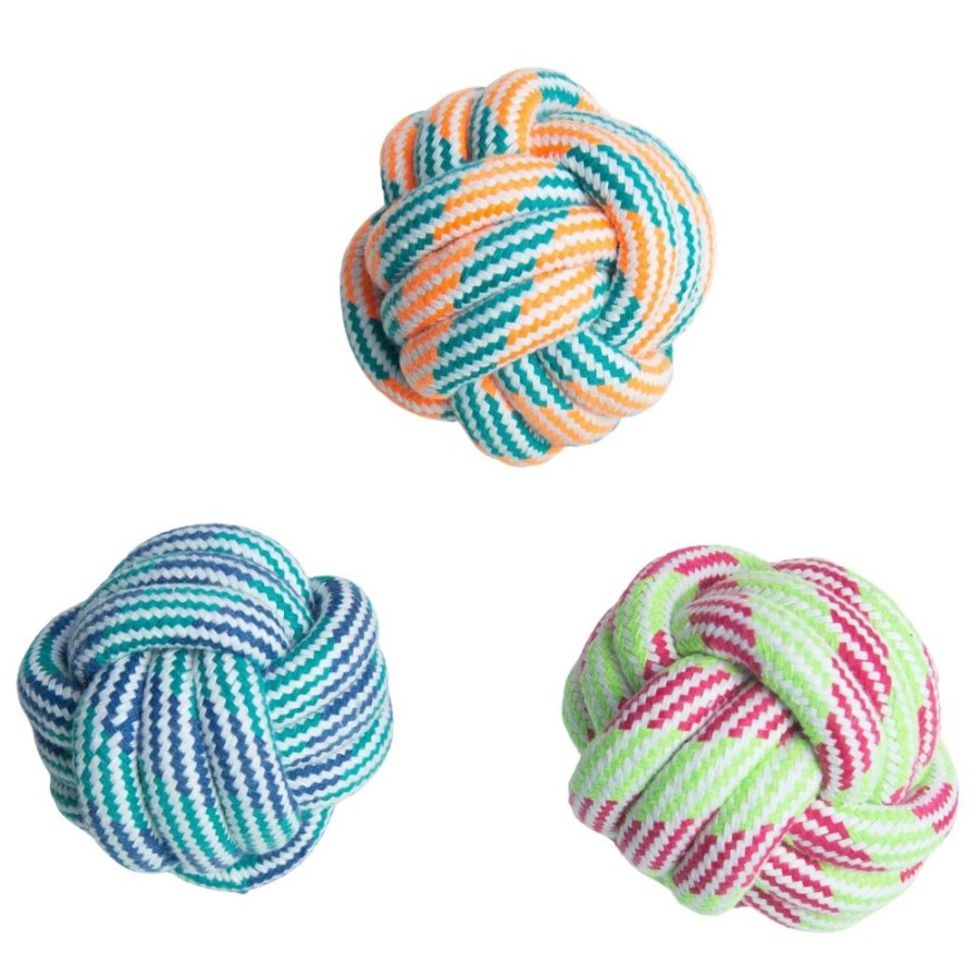 Toys & Playthings SnugArooz™ | Knot Your Ball Assorted Colors 3.5In By Snugarooz