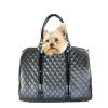 Totes & Carriers PETOTE® | Duffel Black Quilted Luxe