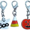 Collars, Leads & Accessories Mirage Pet Products | Halloween Lobster Claw Charms