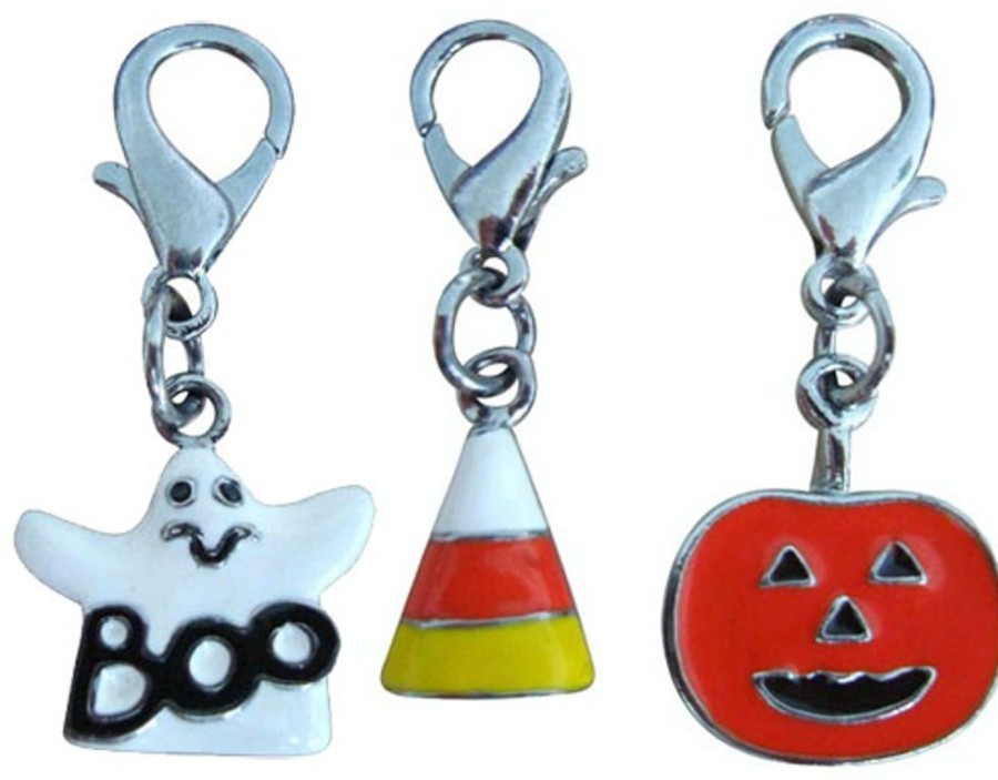 Collars, Leads & Accessories Mirage Pet Products | Halloween Lobster Claw Charms