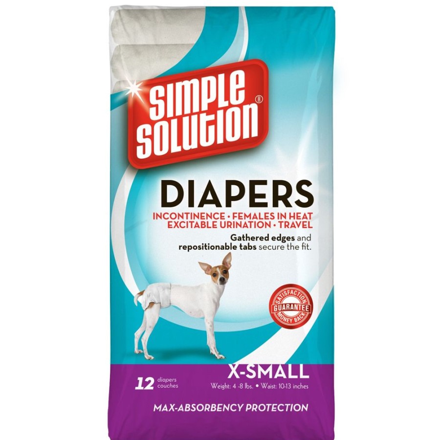 Pet Apparel (Continued) Simple Solution® | Bramton Simple Solution Disposable Diapers