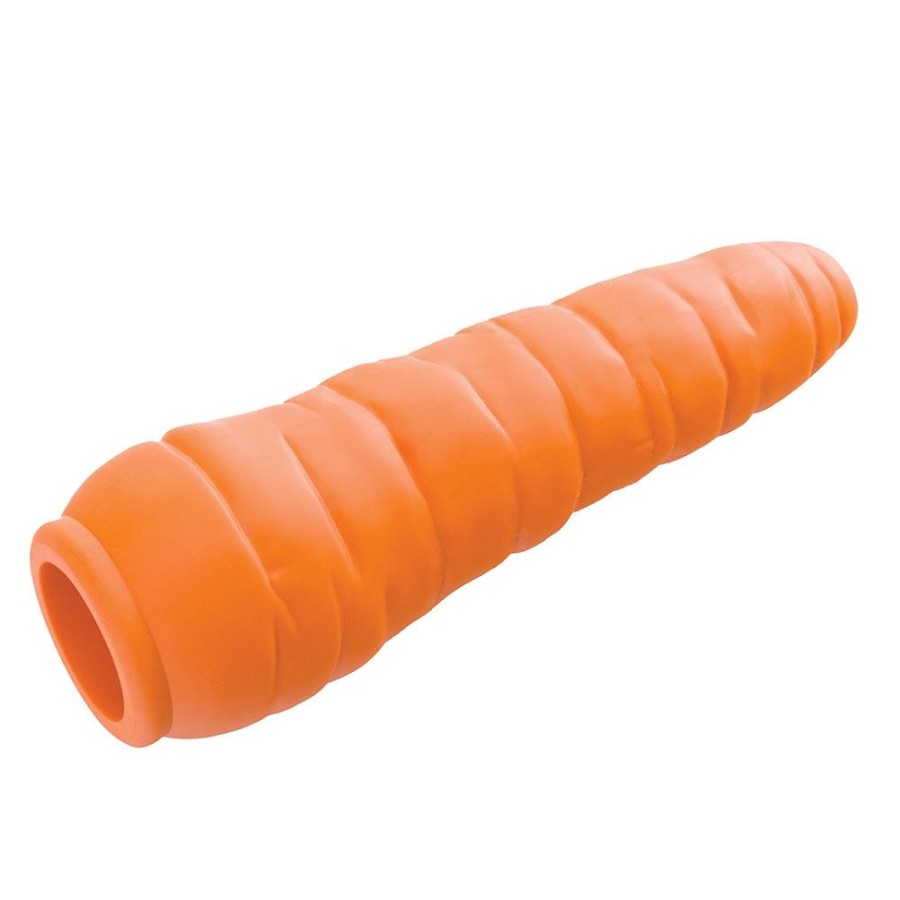 Toys & Playthings Planet Dog | Planet Dog Orbee-Tuff Carrot Treat-Dispensing Dog Chew Toy Orange