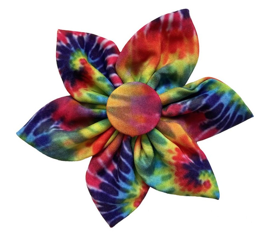 Collars, Leads & Accessories Huxley & Kent® | Woodstock Tie Dye Pinwheel