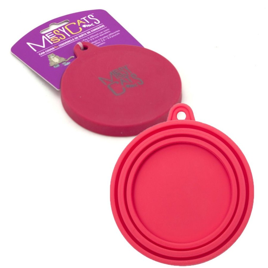 Bowls & Feeding Supplies Messy Mutts™ | Messy Mutts Dog/Cat Can Cover Watermelon