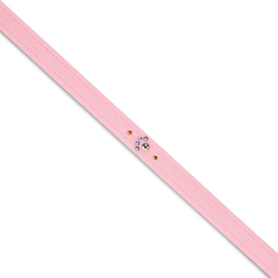 Collars, Leads & Accessories Susan Lanci Designs, Inc. | Crystal Paws Ultrasuede Leash