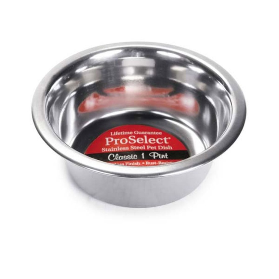 Bowls & Feeding Supplies ProSelect® | Proselect® Classic Stainless Steel Dog Bowls