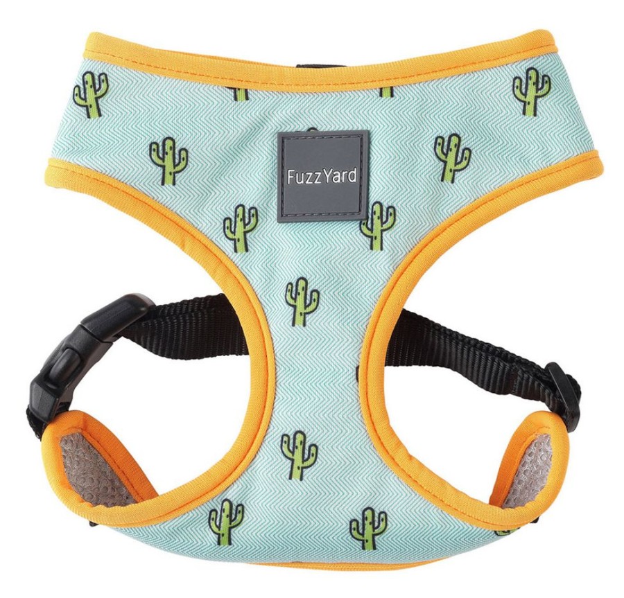 Harnesses FuzzYard | Tucson (Mint With Orange Trim) Dog Harness