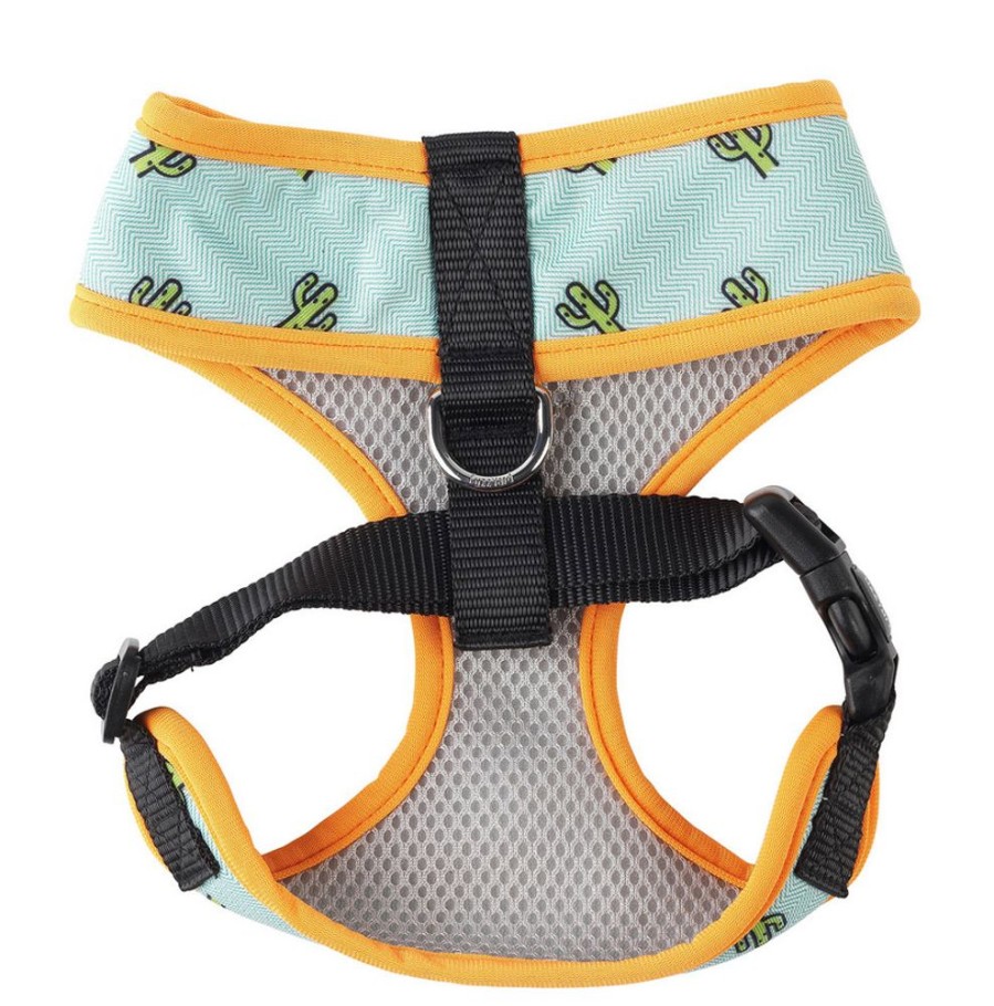 Harnesses FuzzYard | Tucson (Mint With Orange Trim) Dog Harness