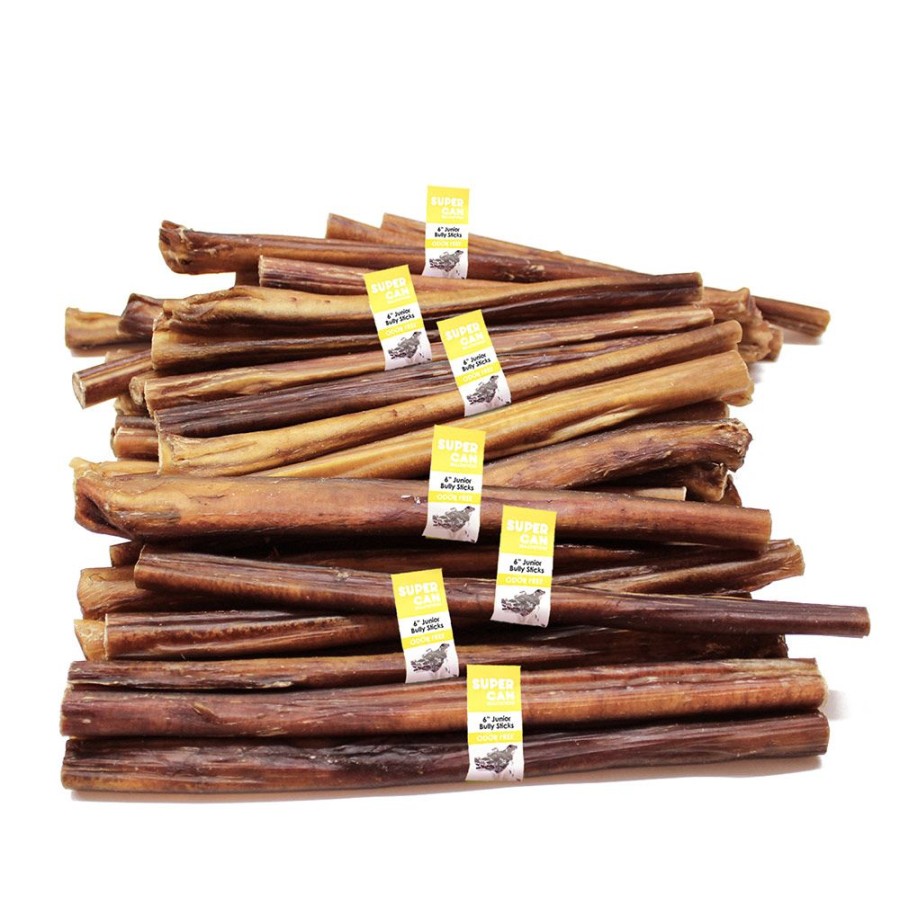 Treats SuperCan Bullysticks | 12" Bully Sticks - Jumbo