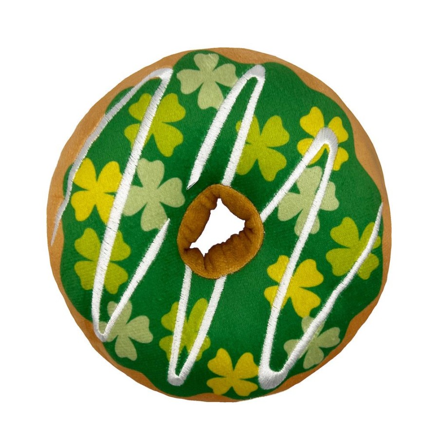 Toys & Playthings Huxley & Kent® | Shamrock Donut Dog Toy